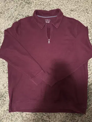 Croft & Barrow XL 하프 지퍼