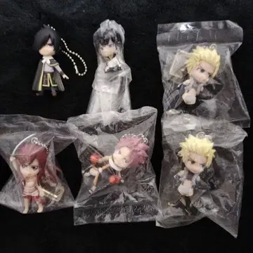 [레어] 페어리 테일 키링 6체 세트