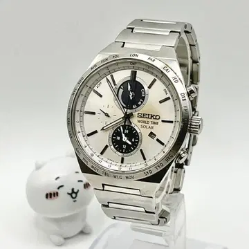 SEIKO 세이코 SPIRIT 스피릿 월드 타임 솔라 손목시계