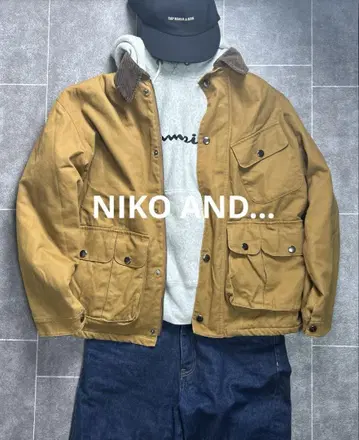 NIKO AND - 니코앤드 워크 점퍼 블루종