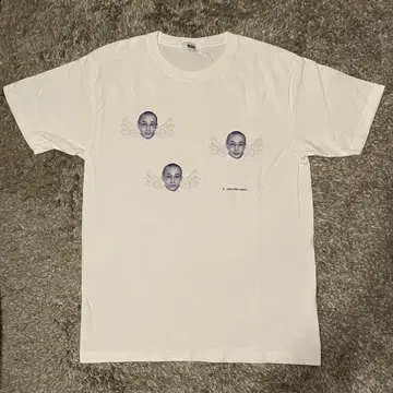 [ 추첨 판매 ] ARAKI 25SS 얼굴 프린트 T셔츠 화이트