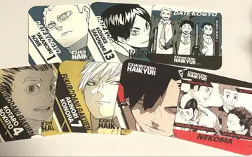 하이큐!! 아트 코스터 하이큐전 네코마 다테공 후쿠로다니 묶음 판매