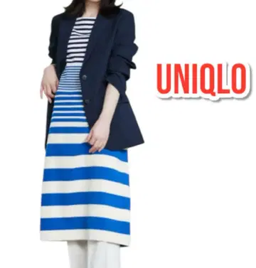 [ 새상품급 ] UNIQLO 감동 자켓 ( 릴랙스핏 ) M 네이비