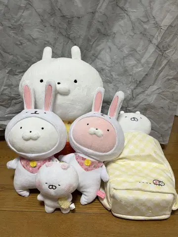 우사마루 봉제 인형 티슈 박스 봉제 인형 참 세트 판매