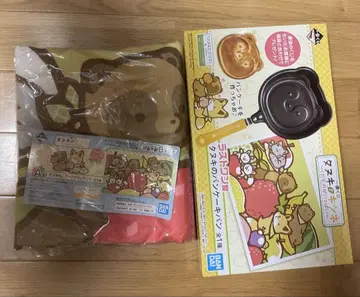 너구리와 여우 프라이팬 담요