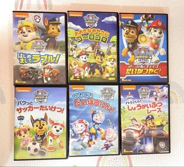 퍼피 구조대 DVD 6장 세트