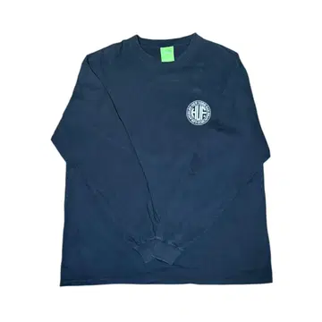 HUF 롱 슬리브 긴팔 셔츠 블랙