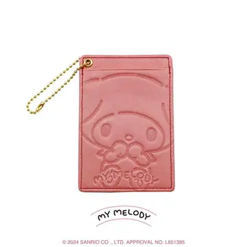 패스케이스 소가죽 sanrio 산리오 마이멜로디