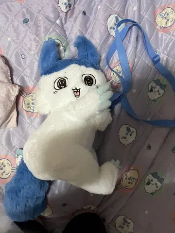 치이카와 (먼작귀) 강해진 하치와레 봉제 인형 숄더백