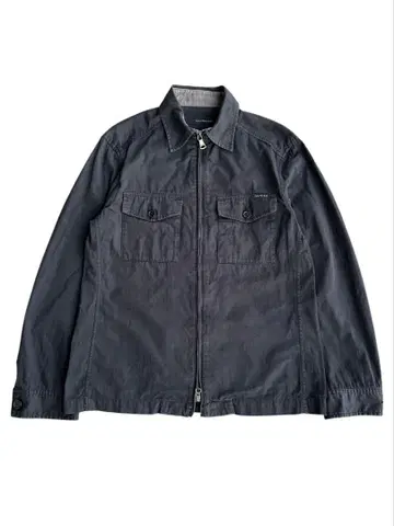 'calvin kiein'double zip work jacket