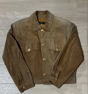 MCM 스웨이드 단장 자켓