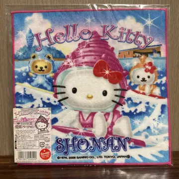 가나가와 한정판 쇼난 버전 2006 서핑 지역 한정 키티 타월