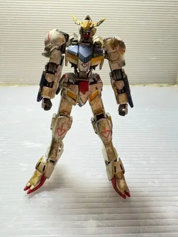 HG 철혈의 오펀스 1/144 건담 발바토스 웨더링 페인팅 완성품