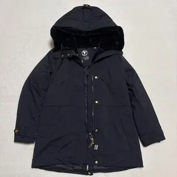 케이프 경적 REMOTA 충전솜 코트 자켓 블랙 42 다운