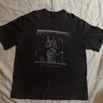 MASONPRINCE 그래픽 T셔츠 블랙