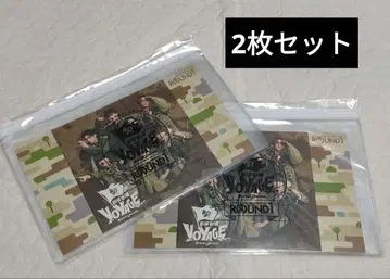 나니와단시 라운드 원 클리어 파우치 2개 세트