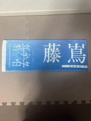후지시마 카호 타월