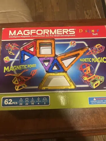 MAGFORMERS 정품 총 121 피스 새상품급