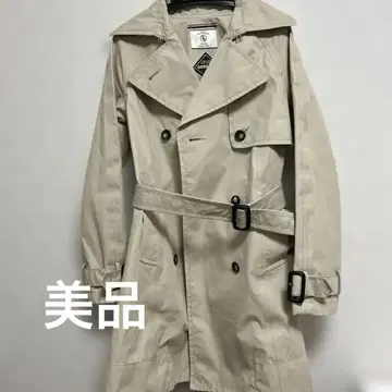 새상품급 AIGLE GORE-TEX 베이지 트렌치코트