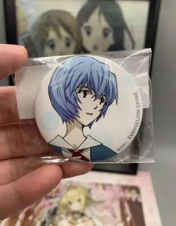 [레어] 에반 아야나미 레이 캔뱃지 EVANGELION STORE 한정판