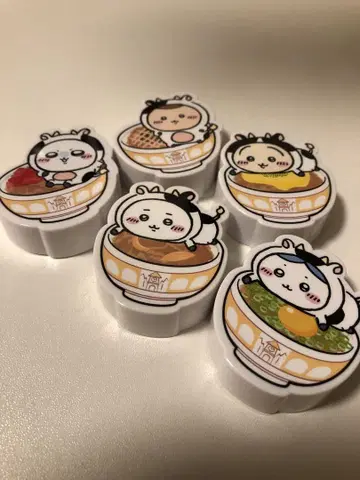 치이카와 (먼작귀) x 스키야 콜라보 마그넷 5개 세트