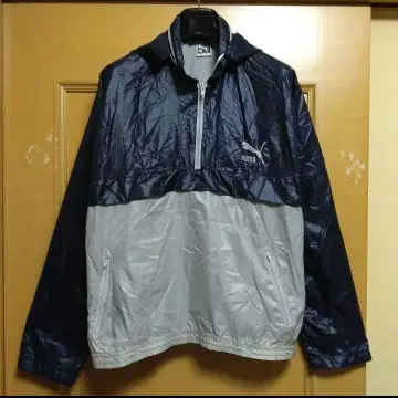 80s 90s 빈티지 푸마 나일론 자켓 아노락 후드티