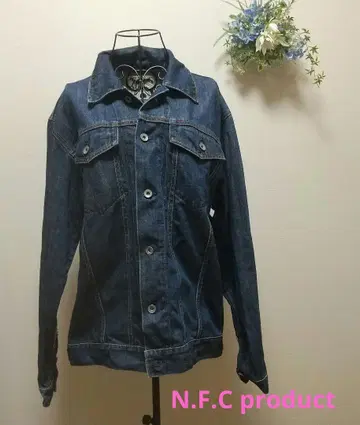 N.F.C PRODUCT 다크 블루 데님 자켓 a0552