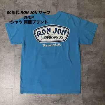 00년대 RON JON 스케이트 가로 서핑 백 프린트 L 사이즈