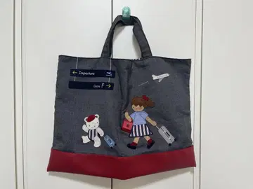 familiar x JAL 콜라보 레슨 백