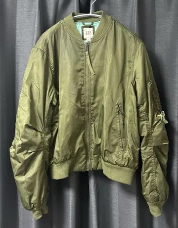 [ GAP ] MA-1 카키 M 사이즈