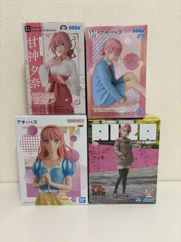 피규어 세트 초노 히나 아이라 유나 개봉품 박스 포함