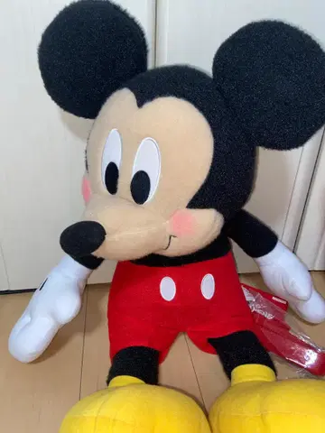 미키마우스 봉제 인형 약 30cm 백팩으로 만들 수 있는 끈 포함