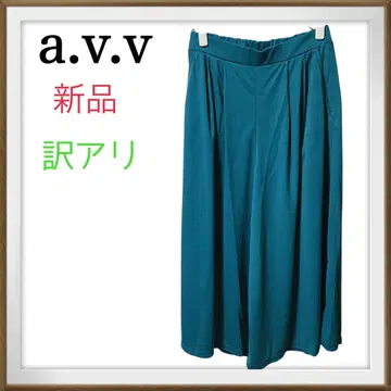 a.v.v 하자품 택 포함 새상품 이지케어 가우초 팬츠 스카초