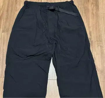 muji labo 바람이 통하는 와이드 크롭 팬츠