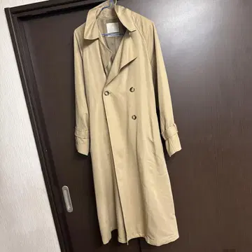 클린 네이비 컴포트 트렌치코트 S
