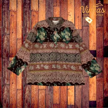 NANA BOUTIQUE 올 패턴 셔츠 꽃무늬 90svintage 여성용