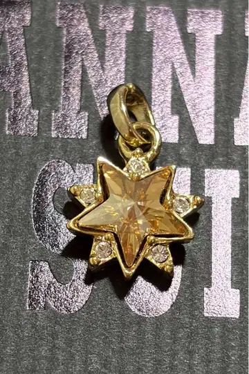 ANNA SUI 별 모양 펜던트 참