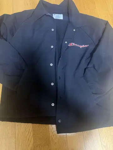 Champion USA 나일론 자켓 S 블랙