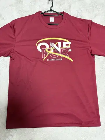 리츠메이칸 대학 2025 [ One for R ] 티셔츠 XXL