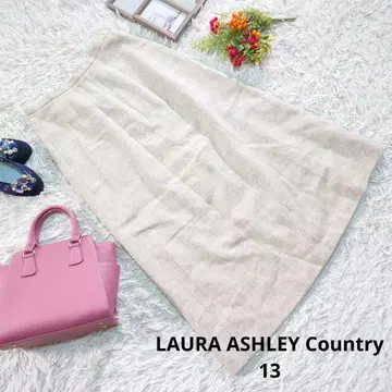 폴란드제 LAURA ASHLEY Country 롱 스커트 ( XL )
