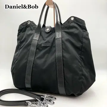 컨디션 최상 다니엘&밥 돌로 토트백 블랙 레어 나일론 대용량