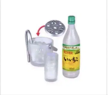 미니어처 피규어 가챠가챠 술이 있는 기쁨 켄엘레 이이치코 물 탄 세트