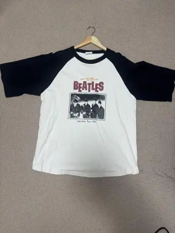 THE BEATLES 아메리칸 투어 1964 T셔츠 M
