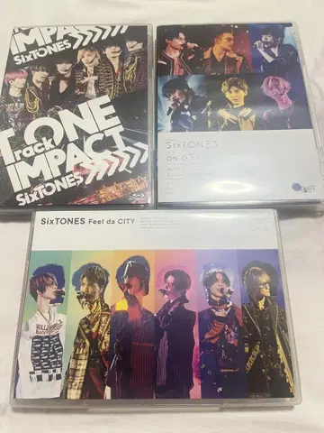 SixTONES Blu-ray 모음