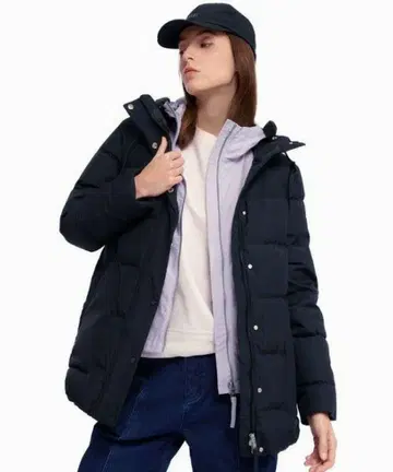 AIGLE 고어텍스 윈드스토퍼 다운 자켓