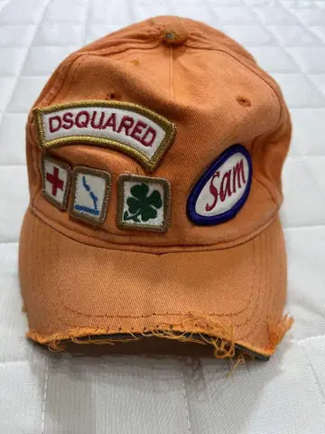 DSQUARED 오렌지 캡
