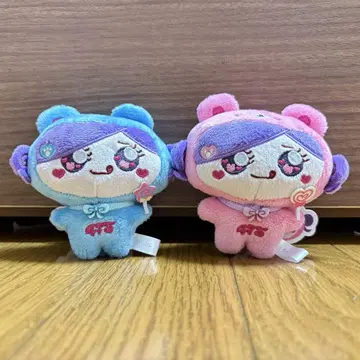 시나코짱 시나곰 마스코트 봉제 인형 시나코 블루 핑크