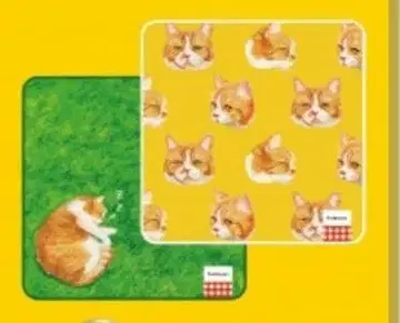 와이모바일 Ymobile 불만 고양이 타월