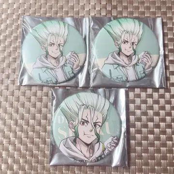 이시가미 센쿠 Dr.STONE 캔뱃지 미쿠가