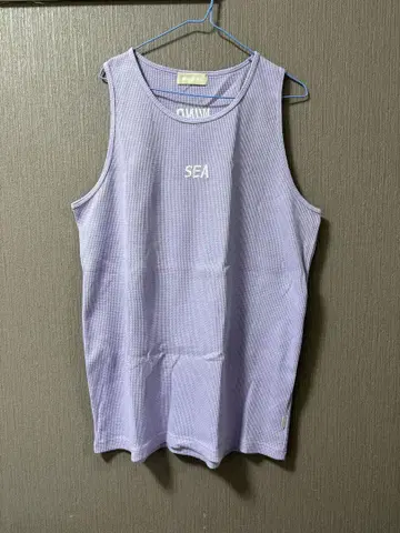WIND AND SEA ES Waffle Tank Top 'Lilac'
